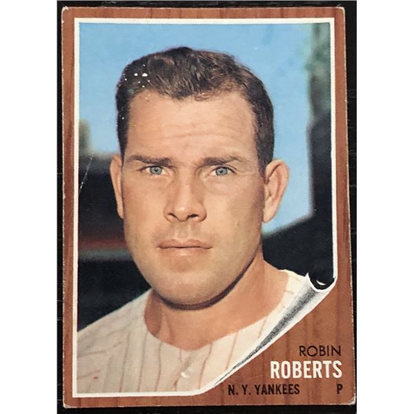 1962 TOPPS ROBIN ROBERTS