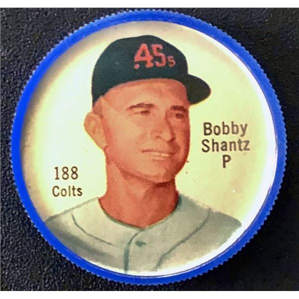 1962 SHIRRIFF POTATO CHIPS CANADIAN ISSUE - BOBBY SHANTZ
