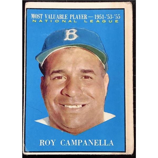 1961 TOPPS ROY CAMPANELLA MVP