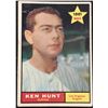 Image 1 : 1961 TOPPS KEN HUNT ROOKIE CARD