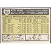 Image 2 : 1961 TOPPS KEN HUNT ROOKIE CARD
