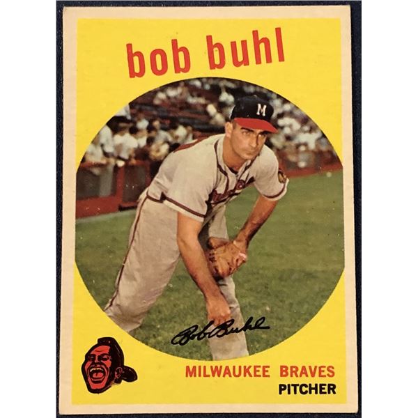 1959 TOPPS GREYBACK BOB BUHL
