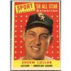 Image 1 : 1958 TOPPS SHERM LOLLAR
