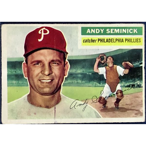 1956 TOPPS GRAYBACK ANDY SEMINICK