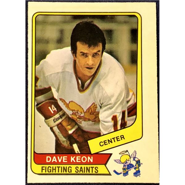 1976-77 O-PEE-CHEE WHA DAVE KEON (HOF)