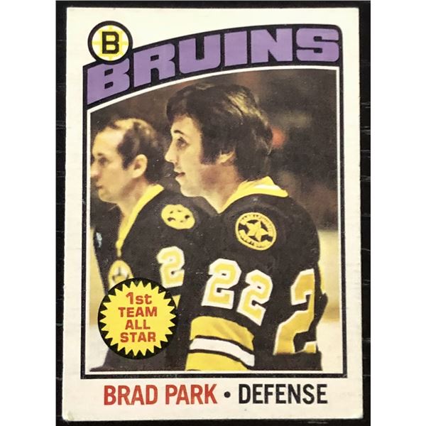 1976-77 O-PEE-CHEE BRAD PARK (HOF)