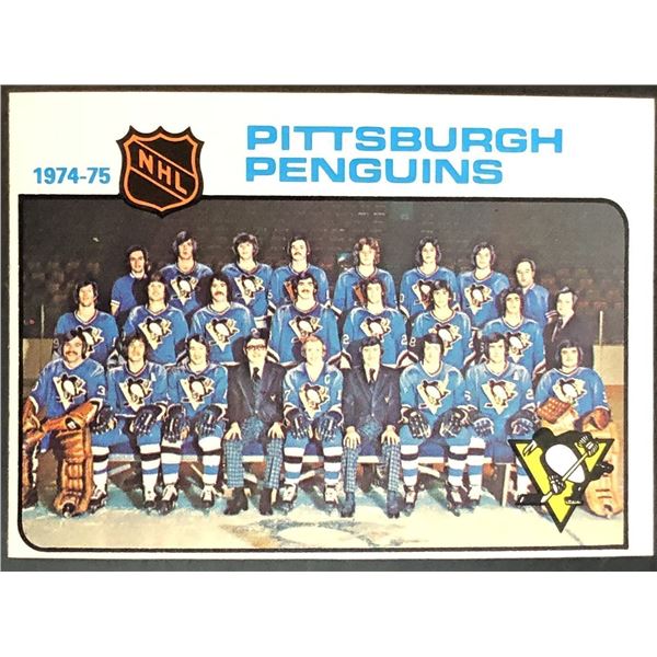 1975-76 TOPPS PITTSBURGH PENGUINS