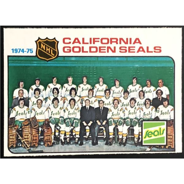 1975-76 O-PEE-CHEE CALIFORNIA GOLDEN SEALS