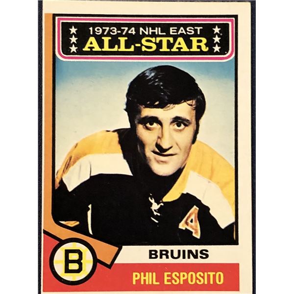1974-75 TOPPS PHIL ESPOSITO (HOF)