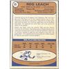 Image 2 : 1974-75 O-PEE-CHEE REGGIE LEACH (HOF)