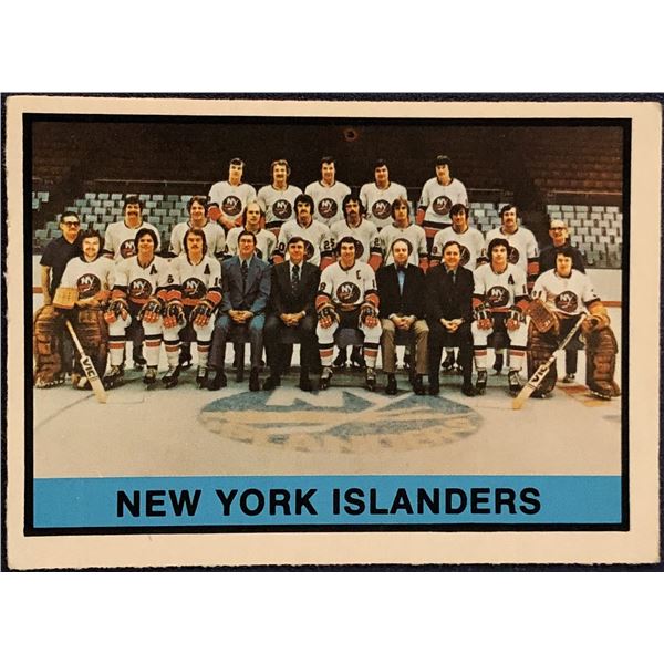 1974-75 O-PEE-CHEE NEW YORK ISLANDERS
