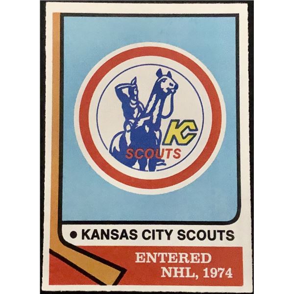 1974-75 O-PEE-CHEE KANSAS CITY SCOUTS