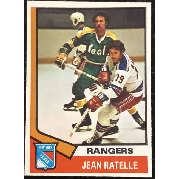 1974-75 O-PEE-CHEE JEAN RATELLE (HOF)