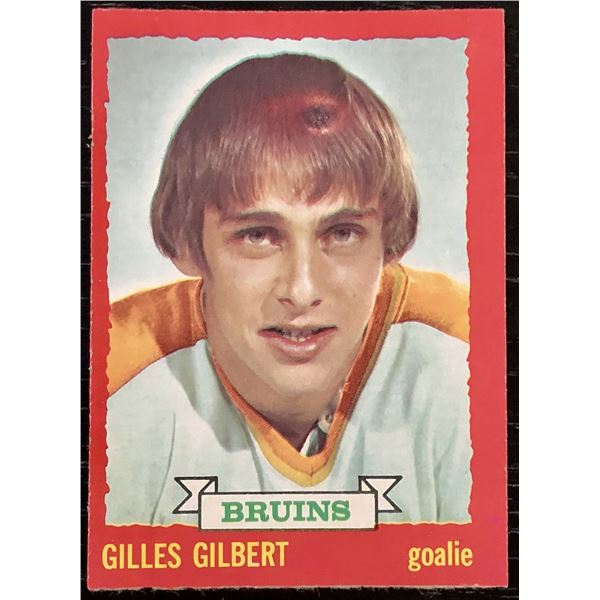 1973-74 TOPPS GILLES GILBERT ROOKIE CARD