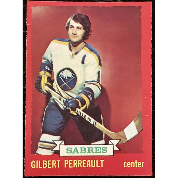 1973-74 TOPPS GILBERT PERREAULT (HOF)