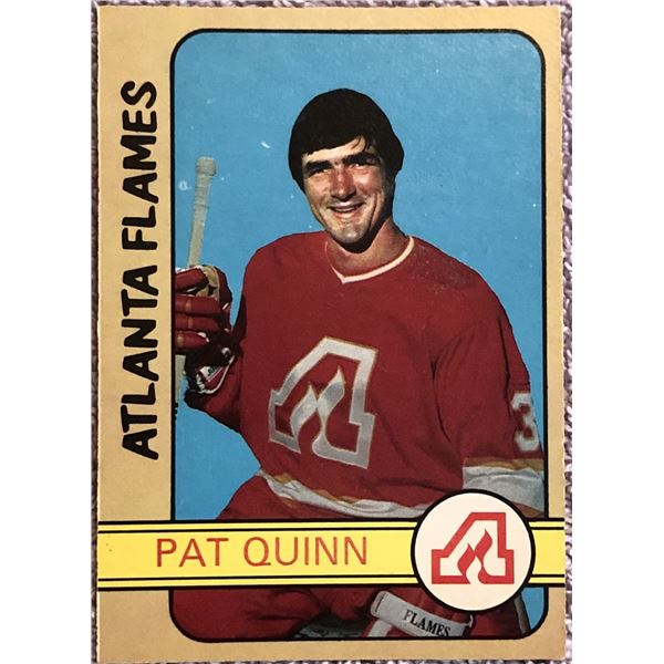 1972-73 O-PEE-CHEE  PAT QUINN (HOF)