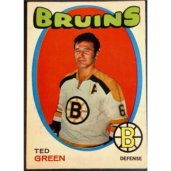 1971-72 O-PEE-CHEE TED GREEN