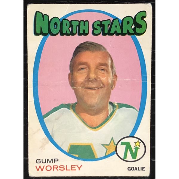 1971-72 O-PEE-CHEE GUMP WORSLEY (HOF)