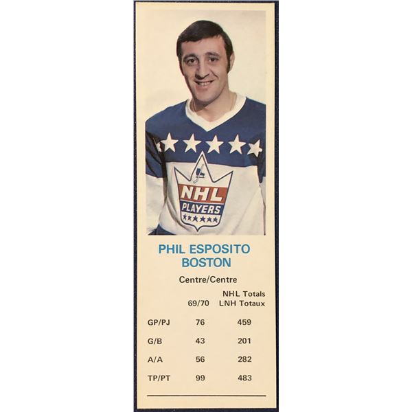 1970-71 DAD'S COOKIES PHIL ESPOSITO (HOF)