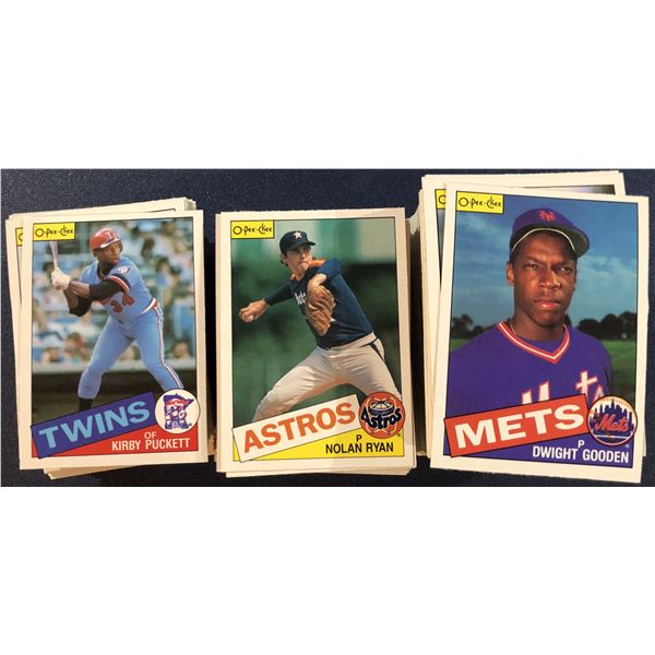 1985 O-PEE-CHEE BASEBALL COMPLETE SET - 396 CARDS