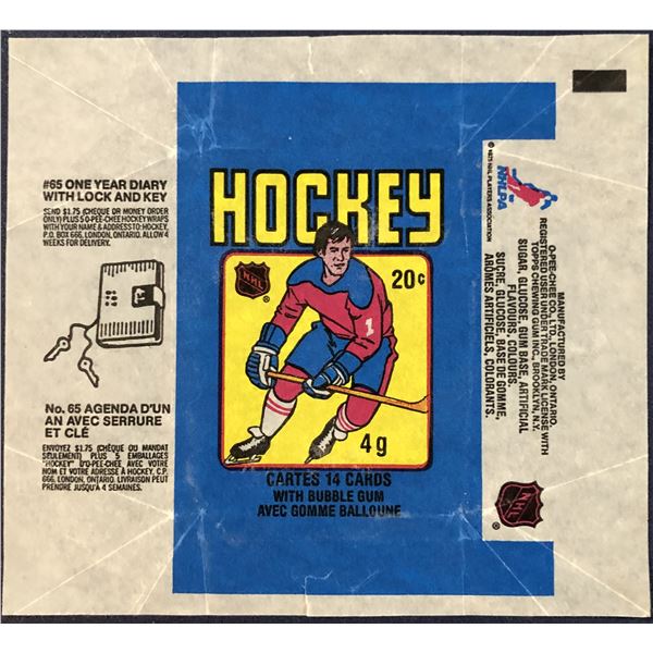 1979-80 O-PEE-CHEE NHL WRAPPER (GRETZKY ROOKIE YEAR)