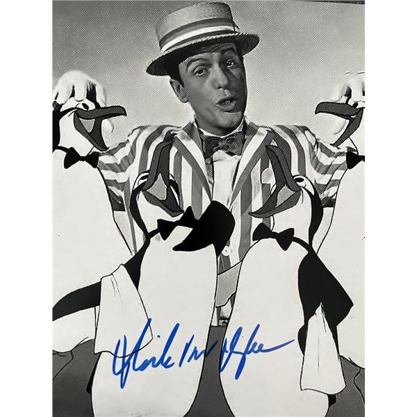 Chitty Chitty Bang Bang Dick Van Dyke signed movie photo