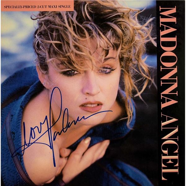 Madonna Angel signed single album