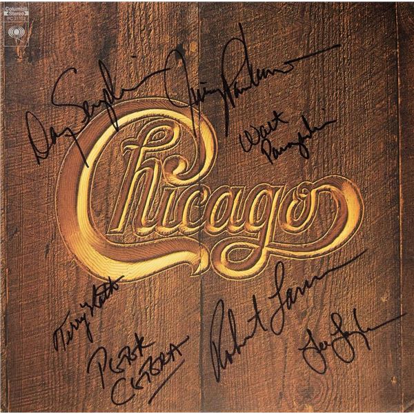Chicago Chicago V signed album