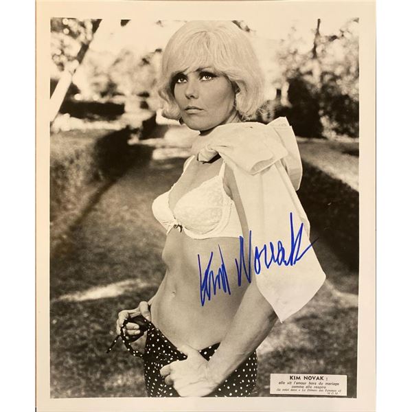 The Man With The Golden Arm Kim Novak signed photo