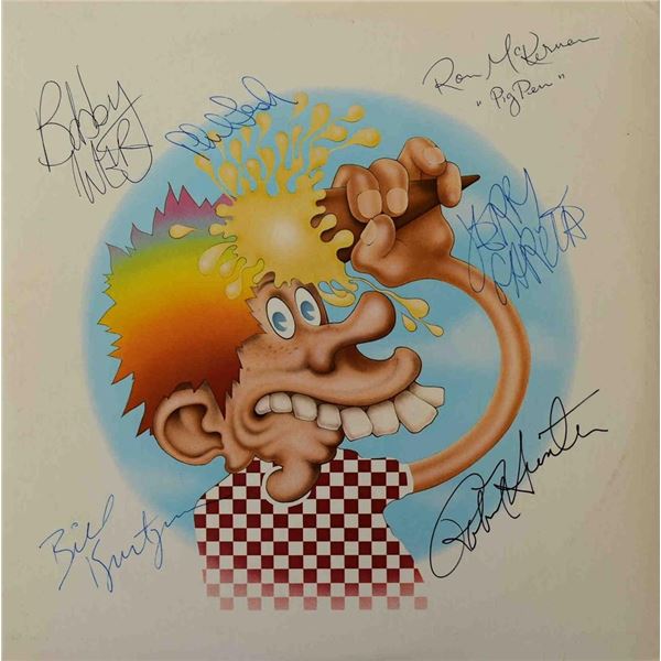 The Grateful Dead Europe '72 signed album- RARE PIGPEN signed