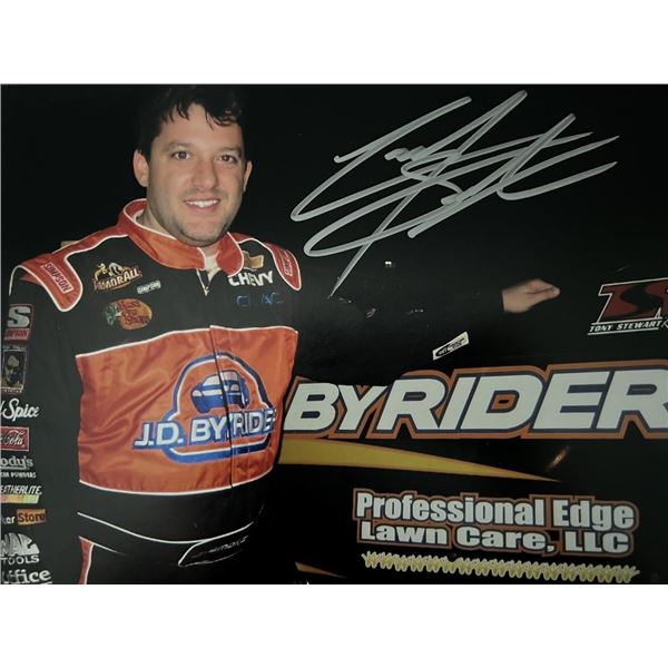 NASCAR driver Tony Stewart signed photo