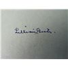 Image 1 : Lillian Gish original signature