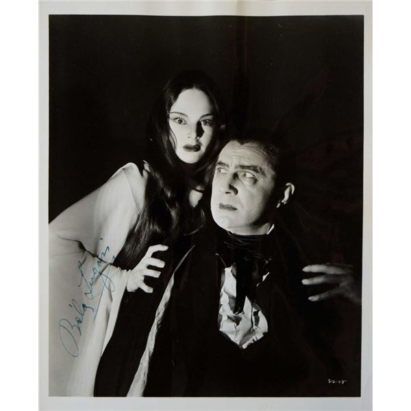 Dracula Bela Lugosi signed portrait photo
