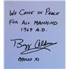 Image 1 : Buzz Aldrin signed slip