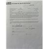 Image 1 : Oakland Raiders Art Shell signed Tom Luss contract
