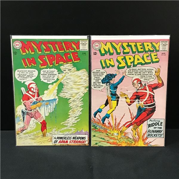 LOT OF 2 MYSTERY IN SPACE COMICS  #84-85 - DC COMICS