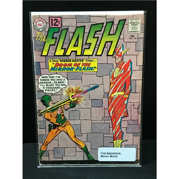 THE FLASH #126 1ST APPEARANCE OF MIRROR WORLD - DC COMICS