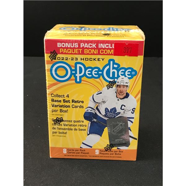 2022-23 OPC HOCKEY SEALED BOX