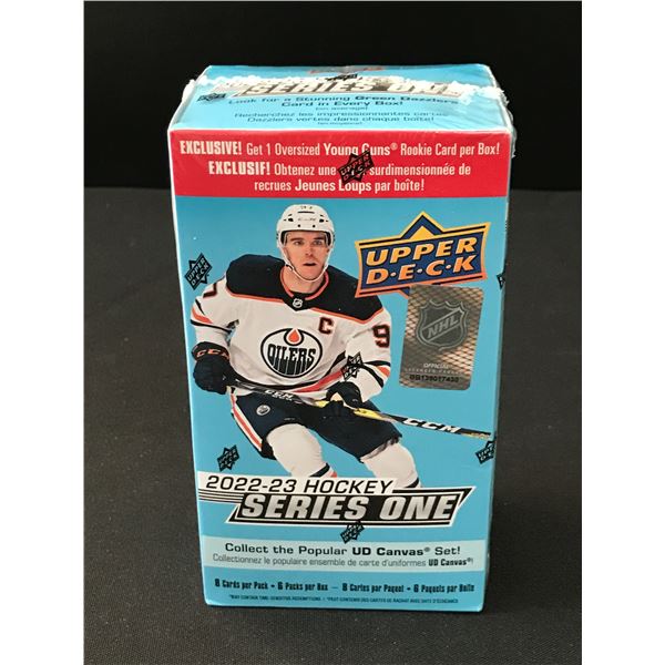 2022-23 UPPER DECK SERIES ONE HOCKEY SEALED BOX