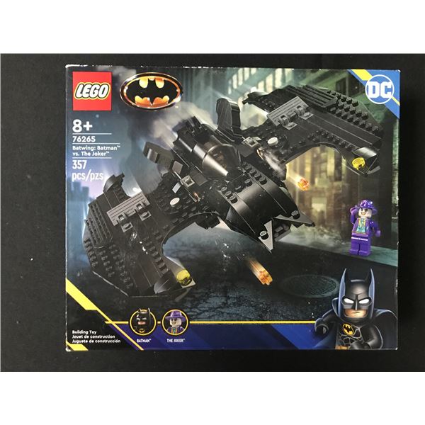 LEGO BATMAN #76265 BATWING BATMAN VS THE JOKER IN ORIGINAL PACKAGING - RETIRED