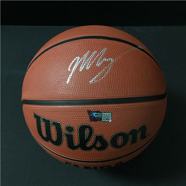 VICTOR WEMBENYAMA SIGNED WILSON BASKETBALL (ACE COA)