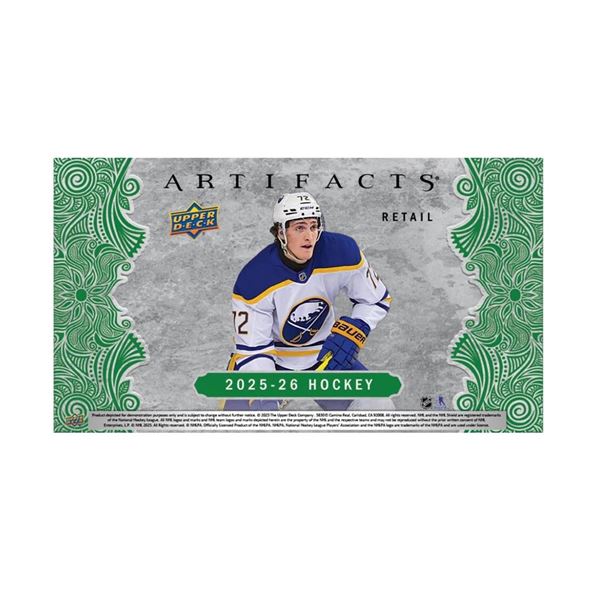2025-26 UPPER DECK HOCKEY ARTIFACTS RETAIL BOX SEALED