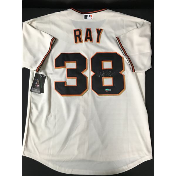 ROBBIE RAY SIGNED SAN FRANCISCO GIANTS BASEBALL JERSEY - ACE COA