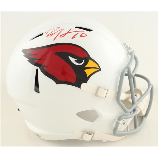 DANDRE HOPKINS SIGNED ARIZONA CARDINALS FULL SIZE HELMET (BECKETT COA)