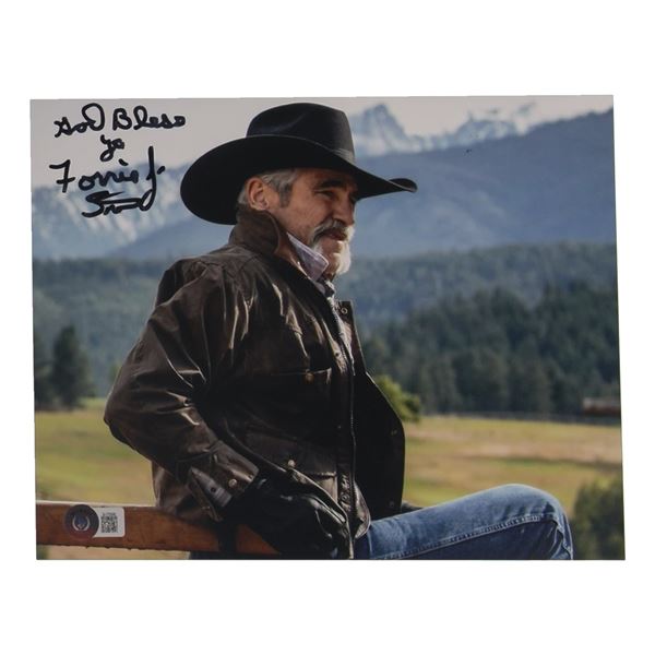 FORRIE J SMITH SIGNED YELLOWSTONE 8 X 10 (BECKETT COA)