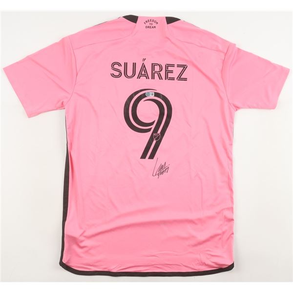 LUIS SUAREZ SIGNED SOCCER JERSEY - BECKETT COA
