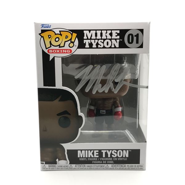 MIKE TYSON SIGNED FUNKO POP - WWOC COA