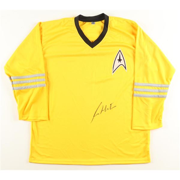 WILLIAM SHATNER SIGNED CAPTAIN KRK JERSEY - WWOC COA