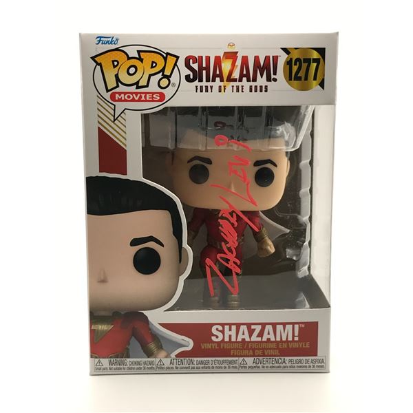 ZACHARY LEVI SIGNED SHAZAM FUNKO POP - WWOC COA