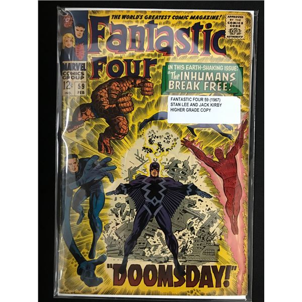 FANTASTIC FOUR #59 (1967) - MARVEL COMICS